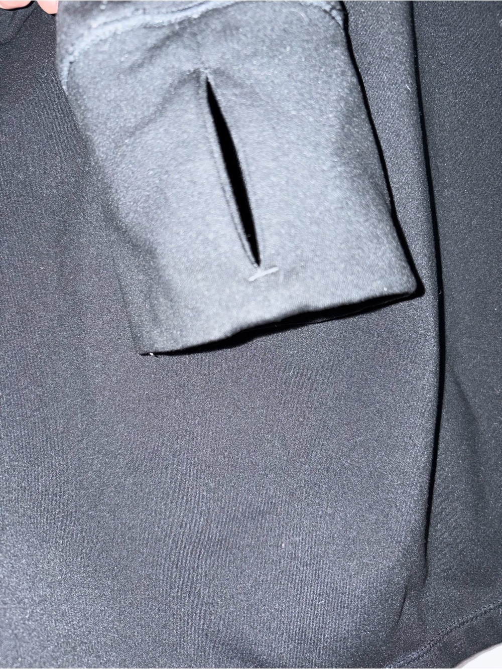 Black Hooded Zip Jacket - Picture 4 of 5